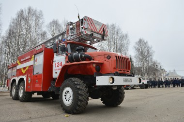 В Сосногорске отметили День пожарной охраны